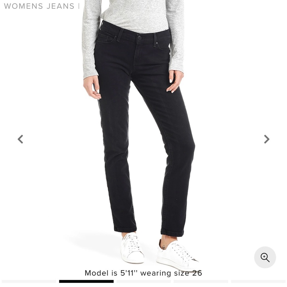 Mott & Bow Women's Black Jeans, size 27
